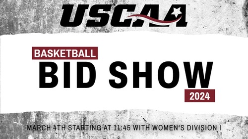 USCAA Announces Division I and II Men's and Women's Basketball Bid Shows